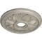 Ekena Millwork Edinburgh Ceiling Medallion (Canopies up to 5 1/8"), 18 1/8"OD x 3 1/2"ID x 2 3/4"P, Pearl White CM18ED1PWS - alternate 3